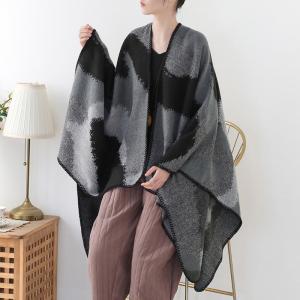 Modern Chic Designer Oversized Cloak Cardigan