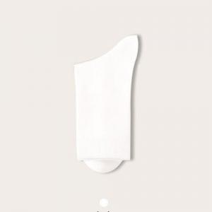 Solid Color Long-Staple Cotton Middle Tube Socks