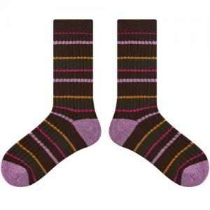 Polka Dot or Striped Lovely Warm Calf Length Socks
