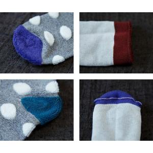 Polka Dot or Striped Lovely Warm Calf Length Socks