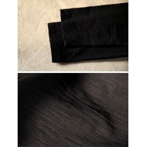 Black Crew Neck Cotton T-shirt for Women