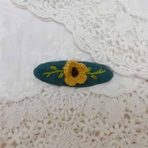 Cottagecore Style Handcrafted Crochet Flowers Hair Clips