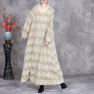Puff Sleeve Crochet Embroidered Boho Dress