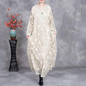 Sweetheart Neck Crochet Elegant Designer Party Dress