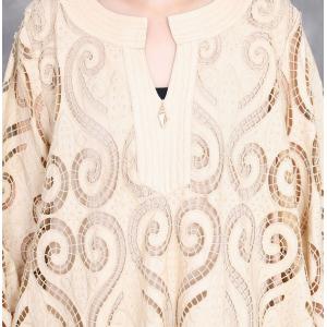 Sweetheart Neck Crochet Elegant Designer Party Dress