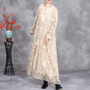 Sweetheart Neck Crochet Elegant Designer Party Dress