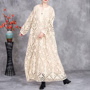 Sweetheart Neck Crochet Elegant Designer Party Dress