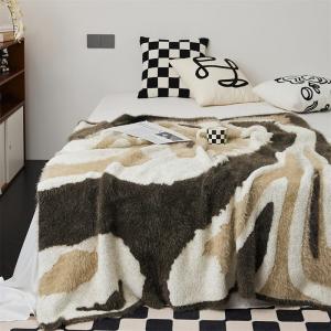Abstract Patterned Fluffy Blanket