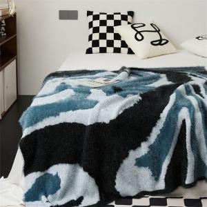 Abstract Patterned Fluffy Blanket