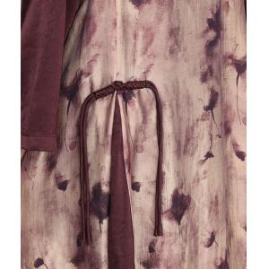 Elegant Cozy Tassel Peter Pan Collar Silk Dress
