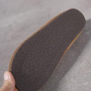 Granny Style Wide Toe Leather Work Comfy Shoes