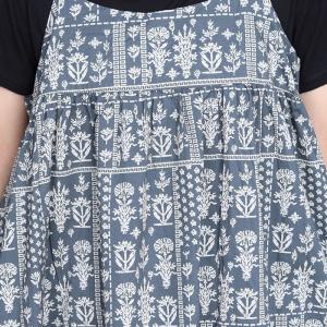 Folk Patterned Loose Summer Slip Dress