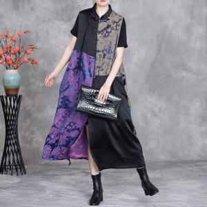 Fringed Pankou Ethnic Jacquard Sleeveless Qipao Dress