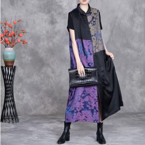 Fringed Pankou Ethnic Jacquard Sleeveless Qipao Dress