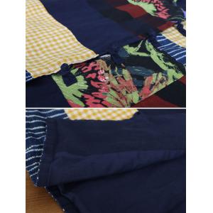 Frog Buttons Cotton Linen Folk Waistcoat