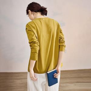 Long Sleeves Cotton Button Down T-shirt
