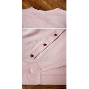 Cozy Casual Long Sleeves Cotton Pink T-shirt