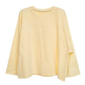 Crew Neck Cotton Oversized Plain T-shirt