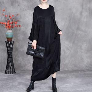 Elegant Bat Sleeves Loose Abaya Dress