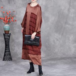 Elegant Bat Sleeves Loose Abaya Dress