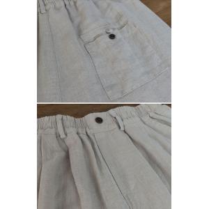 High Waist Comfy Wide Leg Linen Pants