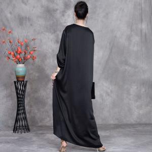 Printed Patchwork Plus Size Muslim Modest Dress