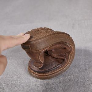 Senior Women Comfort Leather Tied Footwear