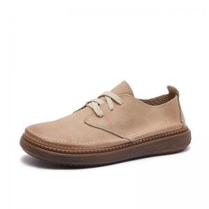 Senior Women Comfort Leather Tied Footwear