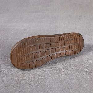 Senior Women Comfort Leather Tied Footwear