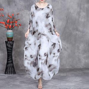 Summer Flowing Layering Loose Cocoon Dress