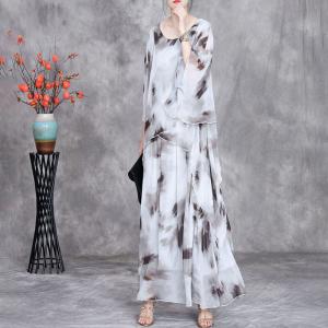 Summer Flowing Layering Loose Cocoon Dress