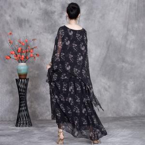 Summer Flowing Layering Loose Cocoon Dress