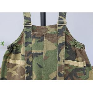 Adjustable Straps Suspender  Camouflage Overalls