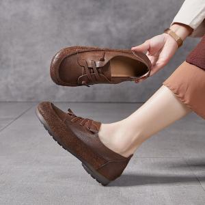Causal Comfort Tied Mom Low Heels Shoes