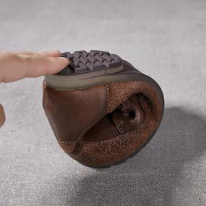 Causal Comfort Tied Mom Low Heels Shoes