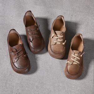 Causal Comfort Tied Mom Low Heels Shoes