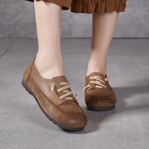 Causal Comfort Tied Mom Low Heels Shoes