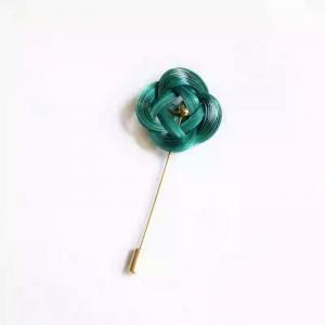 Oriental Style Handcrafted Bamboo Long Brooch Pin