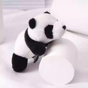 Kawaii Cartoon Lying Panda Plush Hair Clip Chengdu Sichuan Souvenir Speed Youtuber