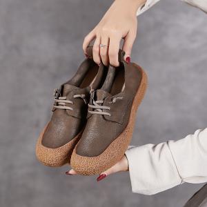 Handmade Tied Comfy Casual Grandma Flats