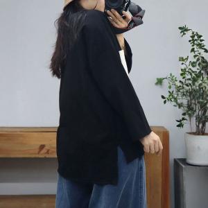Chest Pocket Oversized Cotton Casual T-shirt