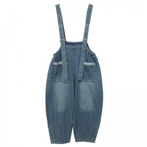 Adjustable Straps Denim Suspender Overalls