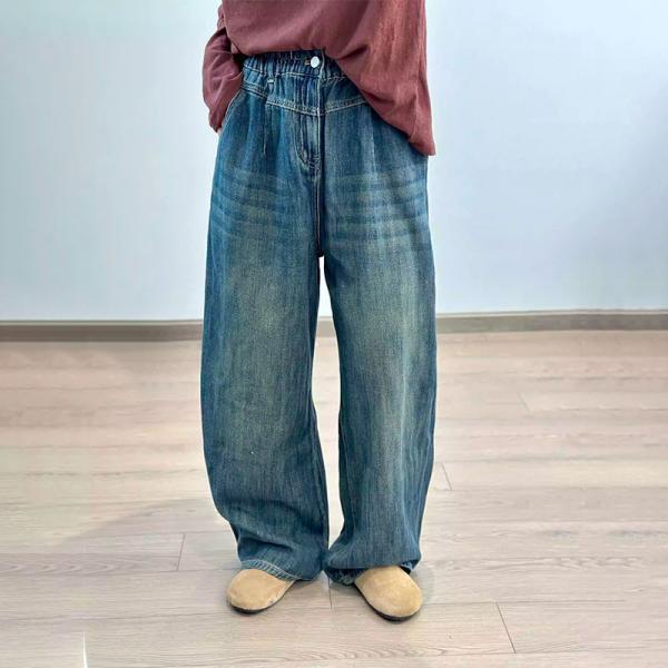 Plus Size Versatile High Waist Dad Jeans