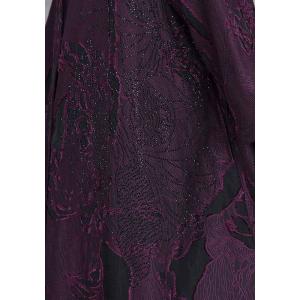 Jacquard Printed Plus Size Long Shirt Cardigan