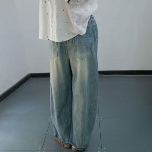 Plus Size Versatile High Waist Dad Jeans