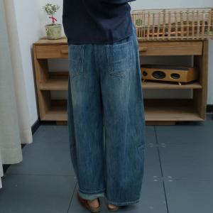 Plus Size Versatile High Waist Dad Jeans