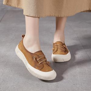 Mom Style Pop Colors Slip-On Platform Sneakers