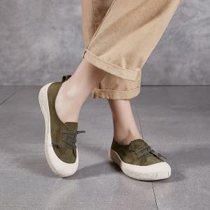 Mom Style Pop Colors Slip-On Platform Sneakers