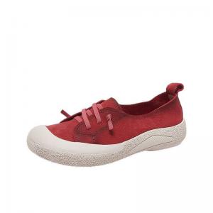Mom Style Pop Colors Slip-On Platform Sneakers