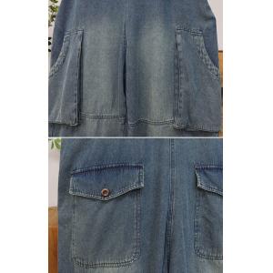 Button Fly Pockets Versatile Jean Dungarees